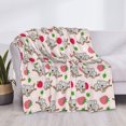 thumbnail image 3 of Fuzoiu Cartoon Koala Bear Print Flannel Blanket,Throw Blanket,Flannel Home Decor,Fleece Bed Blankets,Cozy Soft Blanket for Bed, Sofa, Camping, and Travel-80"x60", 3 of 6