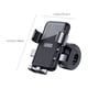 thumbnail image 3 of Soporte universal para teléfono para motocicleta - Rotación de 360° y bloqueo automático para teléfonos de 4,7-6,7", soporte absorbente de amortiguadores para manillar de motos y vehículos, 3 of 9