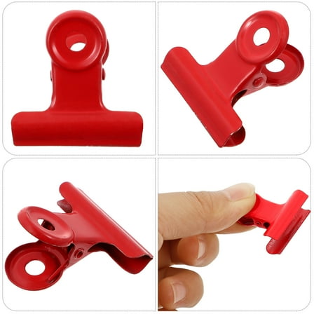 LITINKIMI 10Pcs Bag Clips for Chips and Cash Holding in Office Supplies