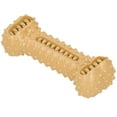 thumbnail image 3 of TPR Limpieza de dientes de perro juguete masticable dispensador de alimentos palo de cepillado herramienta de cuidado Dental para mascotas café, 3 of 12