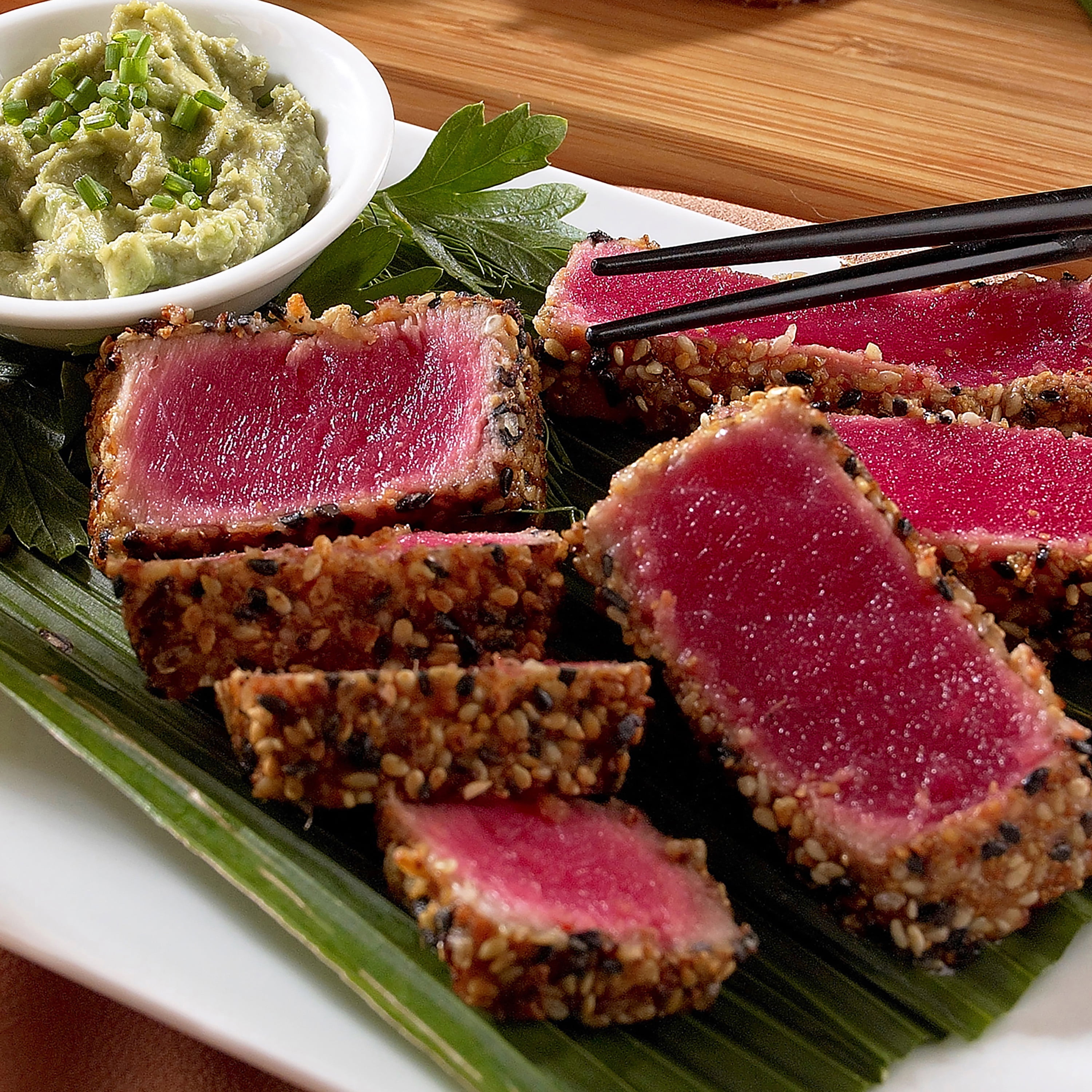 Marketside Frozen Raw Ahi Tuna Steaks, 1 lb