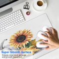 thumbnail image 4 of Large Mouse Pad,Happy Thanksgiving Fall Rectangle Mouse Mat Waterproof Mouse Pad Non Slip Rubber Mouse Mat for Gaming Gifts (31.5x11.8in), 4 of 6