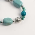 thumbnail image 3 of John Bead SP Stretch Bracelet Turquoise 17, 3 of 5