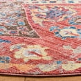 thumbnail image 4 of SAFAVIEH Bristol Wyatt Geometric Polyester Area Rug, Rose/Multi, 5'1" x 7'6", 4 of 9