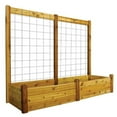 thumbnail image 3 of Gronomics 48L x 95W x 19H in. in. Raised Garden Bed with Trellis Kit, 3 of 6