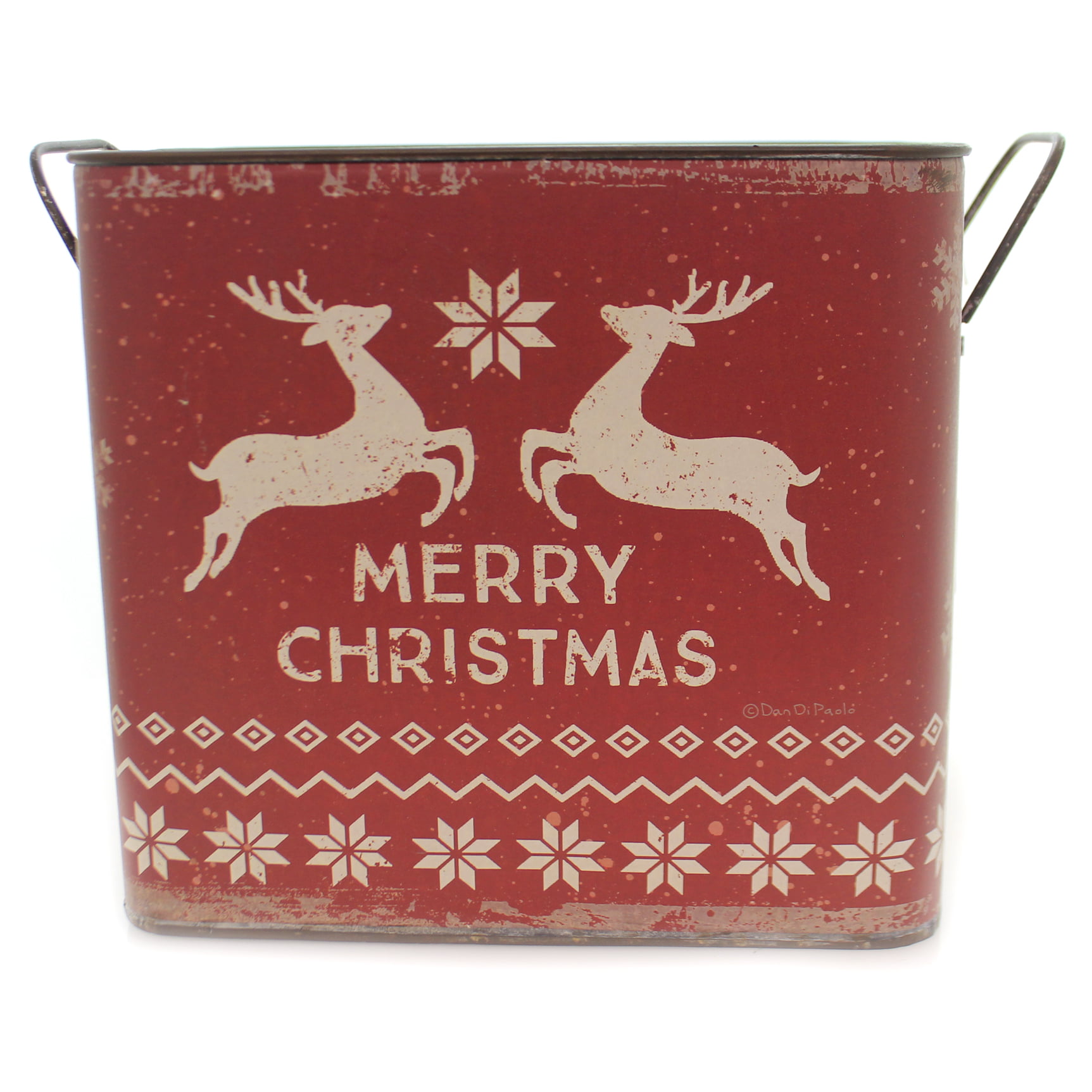 Canvas Merry Christmas Snowflake Christmas Tree Reindeer Storage Gift Bag 