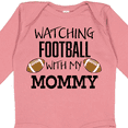 thumbnail image 4 of Inktastic Watching Football with My Mommy Boys or Girls Long Sleeve Baby Bodysuit, 4 of 5