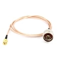 thumbnail image 1 of Adaptador de conector macho N a macho RP-SMA M/M con cable coaxial RG316 de 3.3 pies, 1 of 3
