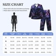 thumbnail image 4 of Disketp Fantasy Dragon In Cathedral for Pajamas Set Long Sleeve Sleepwear Mens Button Down Nightwear Pj Sets-XX-Large, 4 of 7