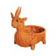 thumbnail image 2 of Cesta de almacenamiento – Caja de plástico tejida, organizador de escritorio estilo ratán para salón, cocina y dormitorio, marrón, diseño apilable que ahorra espacio, 1 PC, 2 of 6
