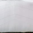 thumbnail image 7 of City Scene Courtney Modern Contemporary White Chevron Polyester Comforters, Full/Queen, 7 of 7