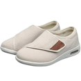 thumbnail image 1 of Wide Adjusting Soft Comfortable Shoes Orthopedic Walking Shoes For The Old Breathable Hook-and-loop, 1 of 5