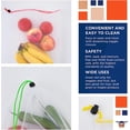 thumbnail image 3 of Bolsas de Productos de Bolsa Reutilizables, Bolsa de 15: Lavables, Transparentes, Inodoras, Ecológicas, 3 of 8