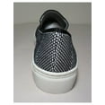 thumbnail image 2 of STEVEN NEW YORK Womens Black Multi Knit Patterned Textured Cushioned Kraft Round Toe Slip On Sneakers Shoes 5.5 M, 2 of 3