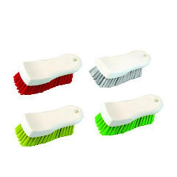 Boardwalk  Polypropylene Scrub Brush - White - 6 in.