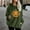 Green, variant on Sakmal Plus Size Womens Hoodies Pumpkin Print Fall Halloween Gray Sweatshirts Trendy Hoodies with Pockets