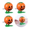 thumbnail image 4 of Hytrove 4Pack Plastic  Toy Pumpkin Shaped Spring Launchers for Kids, 4 of 8