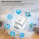thumbnail image 2 of Enchufe Inteligente WiFi, Enchufe Inteligente 16A Compatible con Alexa echo, Google Home, Control Remoto, Medición de Consumo de Energía, Control por Voz, Función de Tiempo-, 2 of 5