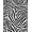 Black, Pattern 1, variant on ODIKA 4'x6' Machine Washable Non-Slip Area Rug, Bold Zebra Stripes Design Eye Catching Decorative Accent High Traffic Rug, Black, 310943