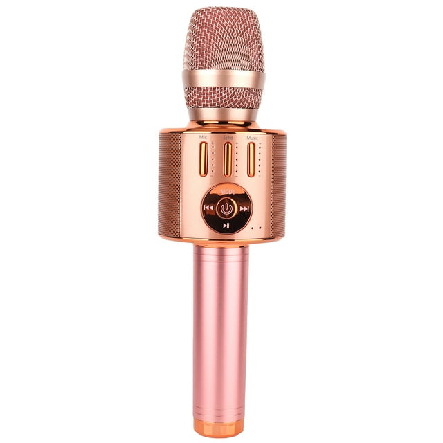 Handheld Karaoke Mic Speaker,Bluetooth Microphone Wireless Karaoke Karaoke Microphone Wireless Karaoke Machine Precision Engineered