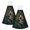 2PCS, variant on Sugar Skull Zombie Rose Hanging Coral Fleece Hand Towel 2PCS , Super Absorbent Kitchen Towel Quick-Dry Dish Cloth
