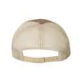 thumbnail image 3 of Richardson - Garment-Washed Trucker Cap - 111 - Driftwood/ Khaki - Size: Adjustable, 3 of 3
