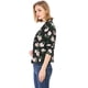 thumbnail image 4 of INSPIRE CHIC Chaqueta Tipo Blazer Informal Con Solapa De Muesca Y Manga Larga Para Mujer Negro-Floral M, 4 of 6