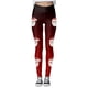 thumbnail image 4 of WILLBEST Leggings de Cintura Alta para Mujer, Mallas Deportivas con Estampado Navideño, Bloques de Color, Pantalones de Yoga, Suaves, Elásticos Y Cómodos para Fitness Y Correr. Extra Grande, 4 of 4