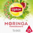 thumbnail image 3 of Lipton Miracle Moringa Herbal Green Tea Supplement, Caffeine-Free, Tea Bags 15 Count Box, 3 of 6