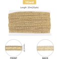 thumbnail image 3 of 21.8 Yards Gimp Braid Trim 14mm/0.5" Shiny Lurex Trim Gold Decorative Fabric Ribbon Metallic Braid Lace Trim for Costume DIY Sewing Craft Embellishment Upholstery Home Decor, 3 of 5