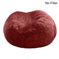 thumbnail image 3 of Travelwant Washable Ultra Soft Fabric Bean Bag Chair Cover for Adults (No Filler), 3 of 8