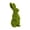 1C, variant on Easter Bunny Decorations,8.66inch Green Fuzzy Flocked Easter Bunny Figurine,Artificial Moss Rabbit Sculpture Ornament for Spring Indoor Table Home Kitchen Shelf Decor