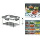 thumbnail image 5 of Organizador de plástico transparente para almacenamiento de alimentos, resistente a la humedad, con tapa para sellador al vacío Gris 2.5L, 5 of 9