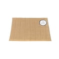 thumbnail image 5 of Carnation Home Fashions 16-Inch by 24-Inch Memory Foam Bath Mat, Black, 5 of 7