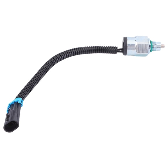 FENGXIH Spool Lockout Solenoid Valve 87445987 Compatible for Holland C185 C190 L180 L185 L190, Black ABS, Easy Installation, 1 Pack