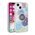 thumbnail image 4 of For iPhone 13 Pro Max AMAZE Floral IMD Hybrid with Magnetic Ring Stand Case Cover - D, 4 of 4