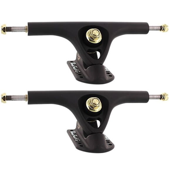 Paris Truck Co. Paris V3 Skateboard Trucks Matte Black - Hanger 7" Axle 9.6" (Set of 2)