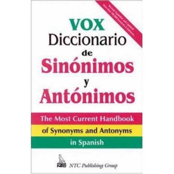 Pre-Owned Vox Diccionario De Sinonimos Y Antonimos (Hardcover) 0844279501 9780844279503