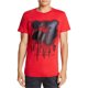 thumbnail image 1 of Camiseta gráfica Diesel para hombre con pintura en aerosol roja pequeña, 1 of 1