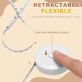thumbnail image 4 of Uxcell 6Pcs Soft Tape Measure 60" Double Scale Retractable Cartoon Measuring Tape Cute Tape Measurer for Sewing Craft Cloth Fabric Tailor Weight Loss Body Measurements, Bow Tie Guinea Pig, 4 of 7
