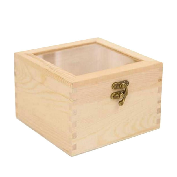 Caja de regalo de San Valentín con flores eternas y tapa, flores preservadas decorativas. 15x15x10cm
