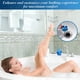 thumbnail image 5 of 2 Pcs Silicone Tub Stopper Universal Bathtub Stopper Flower Shape Bath Tub Plug Drain Stopper (Camouflage Blue), 5 of 5