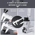 thumbnail image 2 of Calibradores Vernier De 150Mm 0-6 ", Micrómetro De Calibre De Alta Precisión, Herramienta De Medición Portátil De Acero Inoxidable Con Caja Protectora Muyoka Hogar, 2 of 6