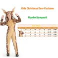 thumbnail image 1 of Disfraz de reno navideño unisex para adultos y niños, disfraz de elfo familiar, pijama de animales para parejas, traje de fiesta de carnaval, 1 of 5