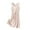 Beige, variant on Tnhcen Women's V-Neck Modal Nightgown Drawstring Sleeveless Sleepwear Mid-Length Comfortable Plus Size L-XL Multiple Colors Available Beige