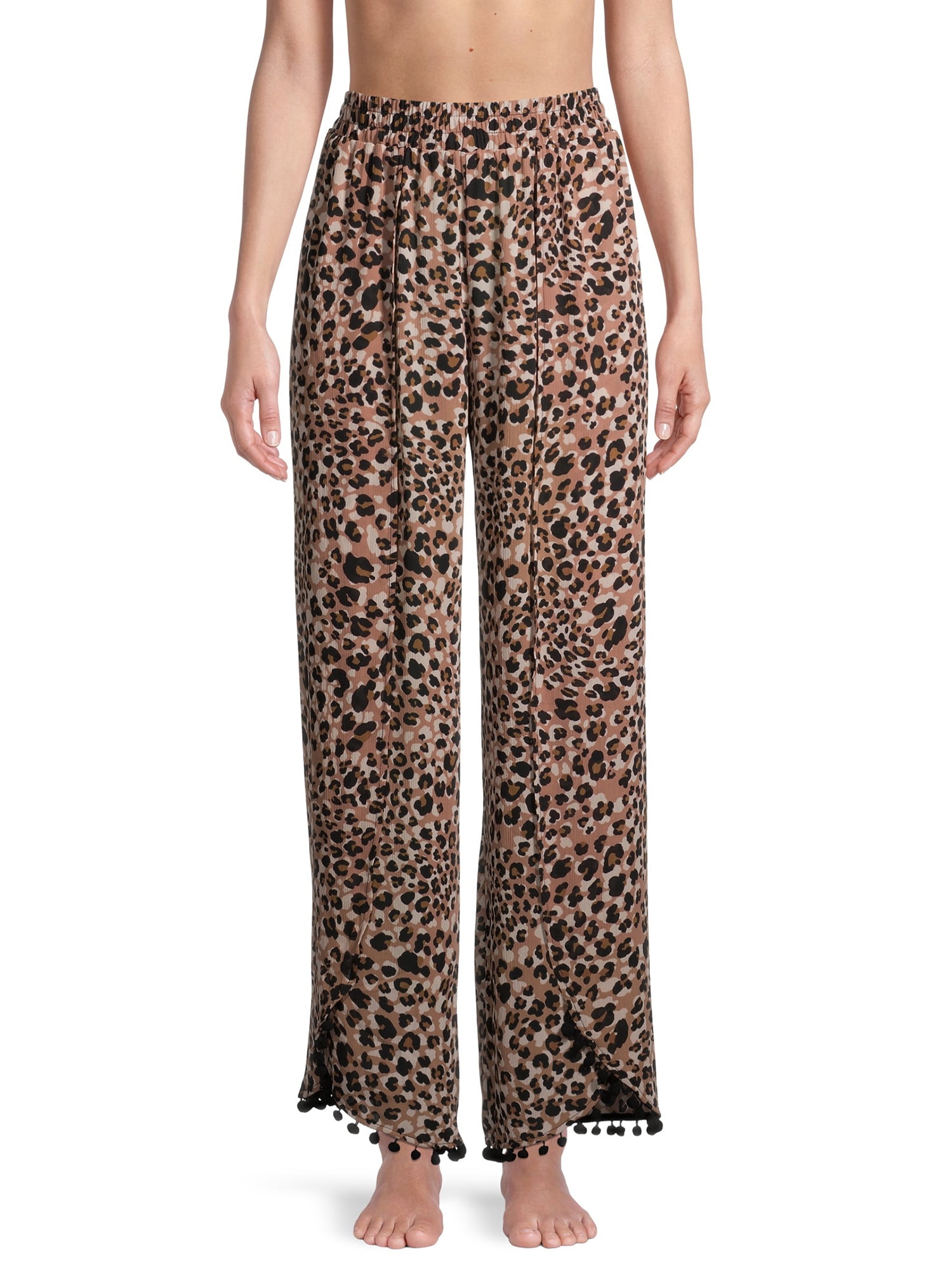 Plus Size Tulip Trim Pant Cover 