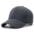 thumbnail image 2 of LiuXxxx Men's Classic Baseball Cap for Outdoor Sports Casual Wear Lightweight Breathable Adjustable Dad Hat Unisex Sun Grey, 2 of 3