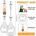 thumbnail image 2 of Reusable Beaded Bottle Opener Decorative Bead Wine Opener for Bartender DIY Beaded Bottle Opener, 2 of 5