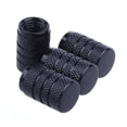 thumbnail image 1 of 4pcs Car Tire Valve Stems Cap Knurling Style Tire Valve Cap Aluminum Tire Wheel Stem Air Valve Cap Car Universal Accessories, 1 of 1