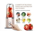 thumbnail image 5 of Electric Juice Maker,Portable Blender, Mini Bottle Travel Electric Smoothie Blender Maker Fruit Juicer Cup, Small Juicer Machines Cup For smoothies and shakes(Pink), 5 of 7